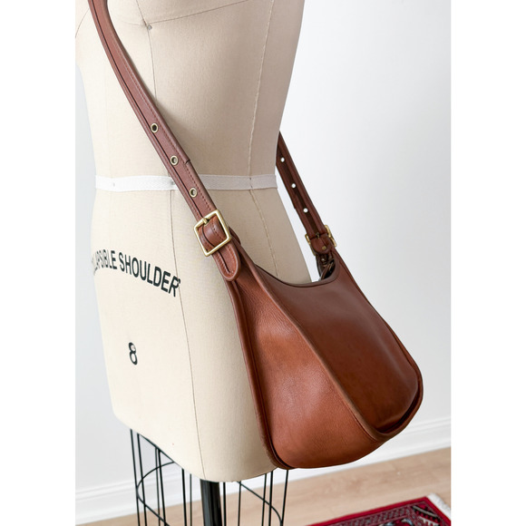 Vintage Coach Janice Legacy British Tan Brown Leather Purse # 9950 - Picture 10 of 16